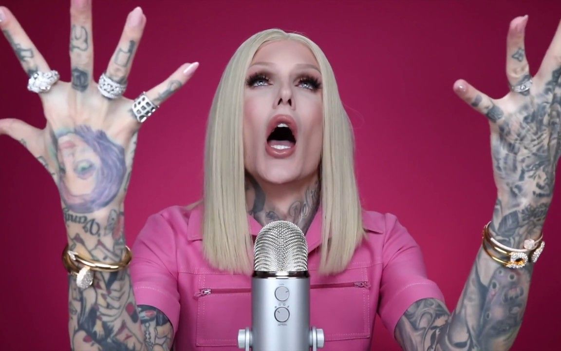 [图][中字]  jeffreestar | 美妆博主史上首个ASMR 阅读毒舌评论伴你入睡