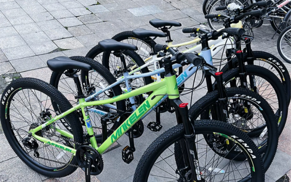 麦凯伦 26超轻铝合金山地车到店铝合金锁死前叉前后快拆轴承花鼓全套