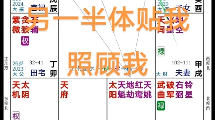 另一半体贴 照顾我夫妻宫禄入疾厄(身体情绪位)代表另一半体贴我照顾我 两个人相处和谐.婚姻是我福 婚姻有让我开心的时候.哔哩哔哩bilibili