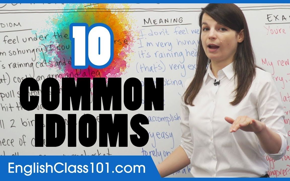 [图]10 Idioms in English to Sound like a Native