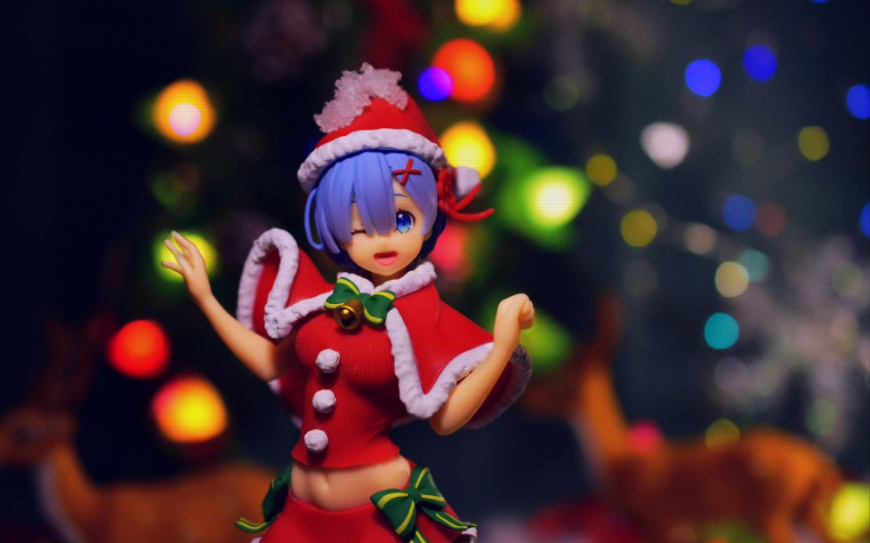 圣诞服饰的蕾姆酱