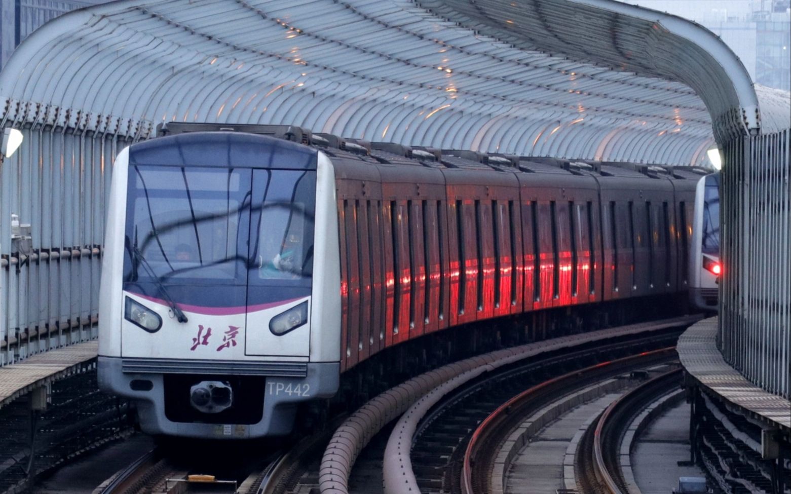 【4k 60】北京地铁5号线前方展望pov