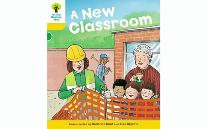 [图]英语故事a new classroom 中