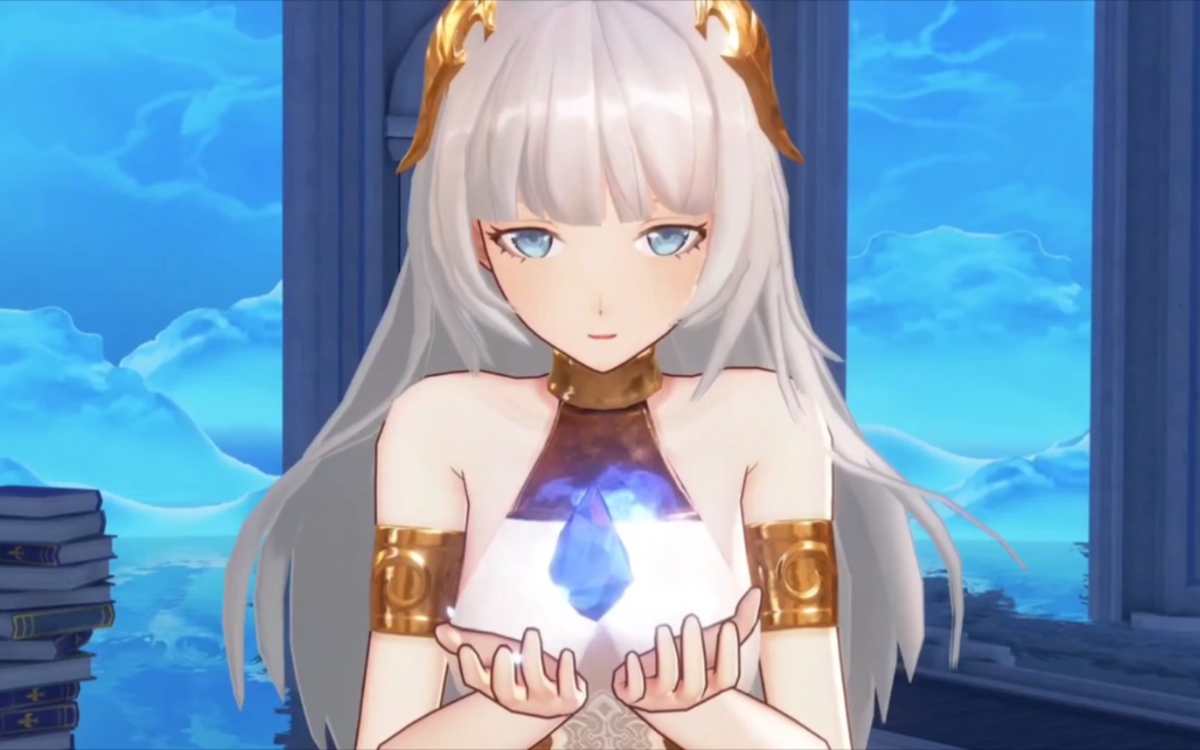 【幻书启世录】过场素材 女馆主 第一次吸收火种