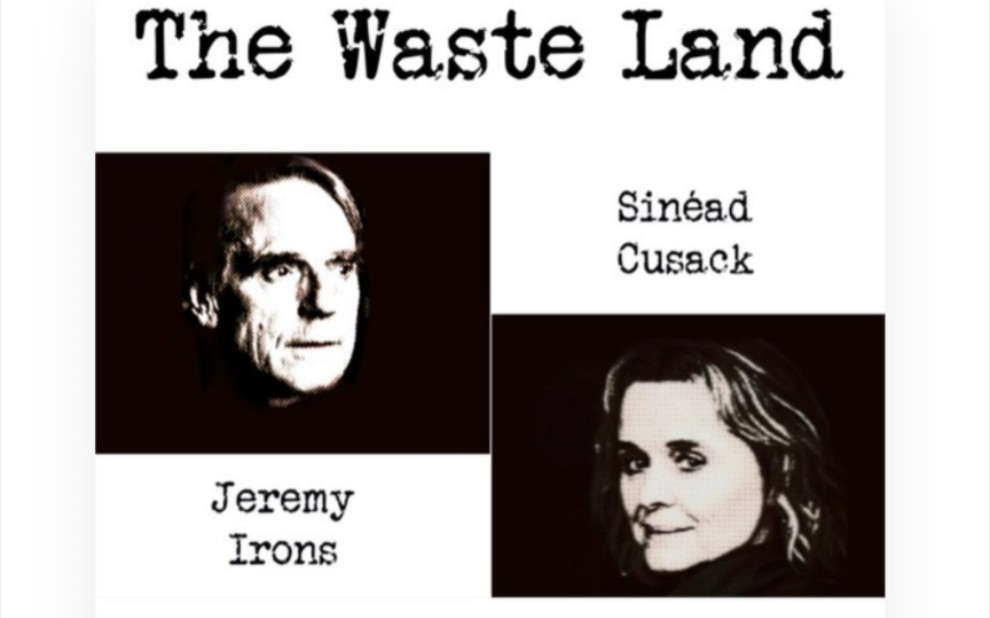 【Jeremy Irons】朗诵会 the waste land哔哩哔哩bilibili