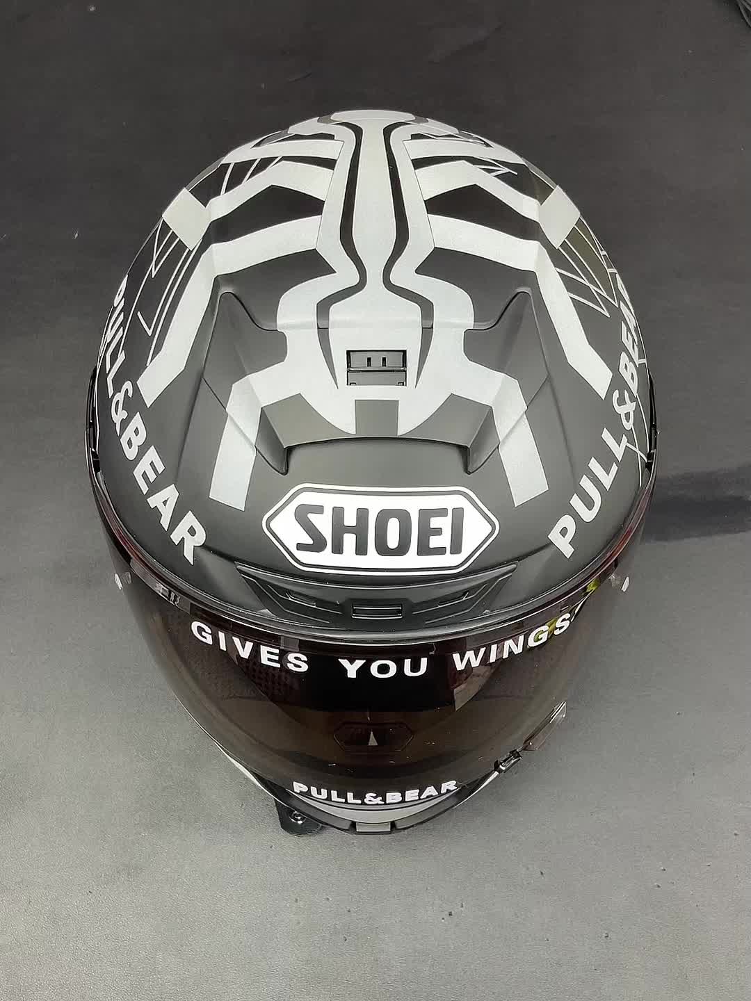 shoei x14哑黑版画展示合集(摸鱼改装工作室)