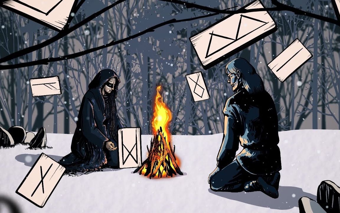 俄罗斯黑暗民谣/萨满/史诗音乐nytt land - svartravn (official