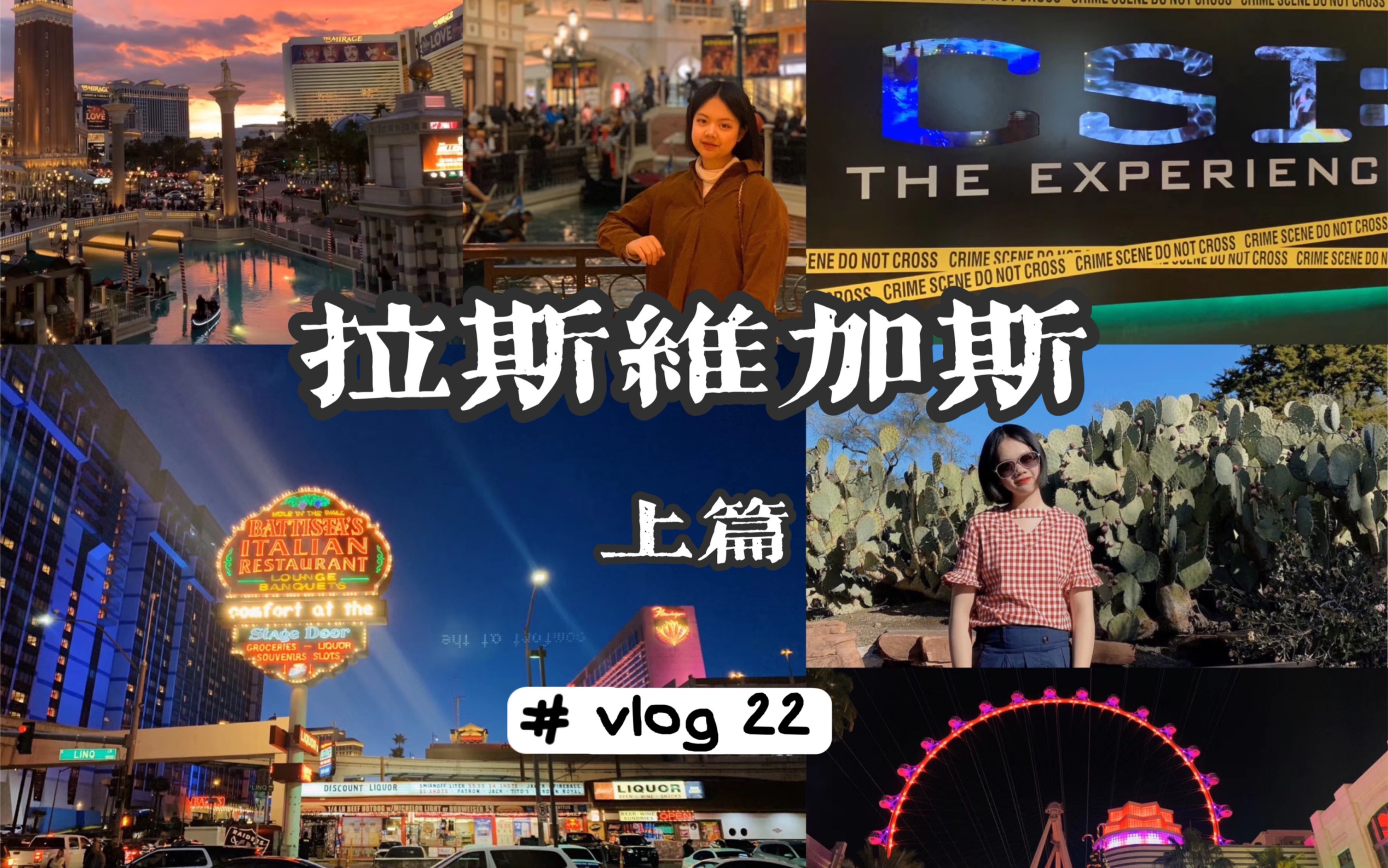 【vlog22】美国游ⷮŠ拉斯维加斯 上篇威尼斯人酒店/世界最大摩天轮/巧克力工厂/MM豆/好时巧克力/火山秀/CSI/金字塔酒店/鲨鱼展览/吃吃吃哔哩哔哩bilibili