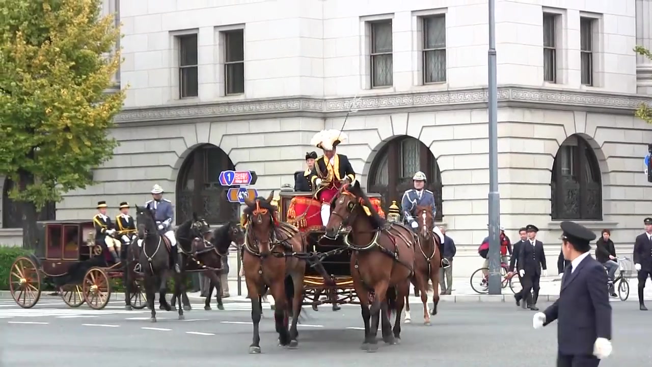 日本皇室马车车队.2012.12