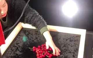 爆炸大樱桃广告拍摄短视频短视频水果水果轰炸机美食