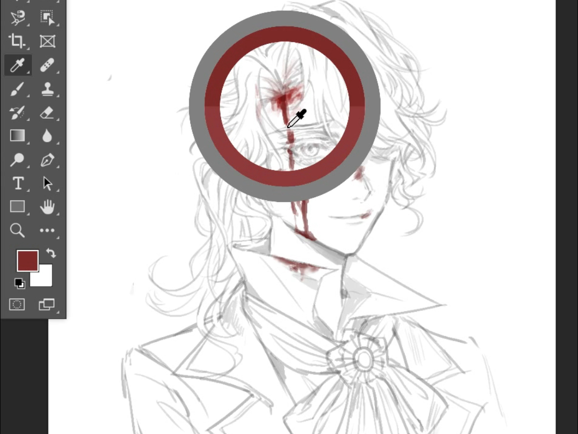 跟风画了这个…爱看战损