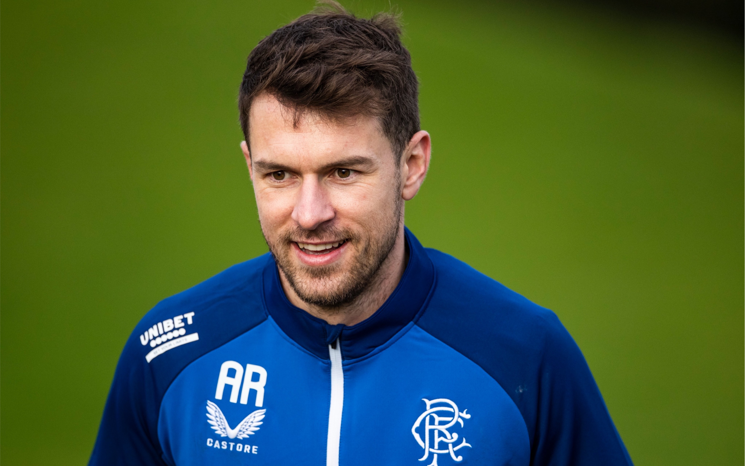 aaron ramsey 拉姆塞-training ground: ramseys first session