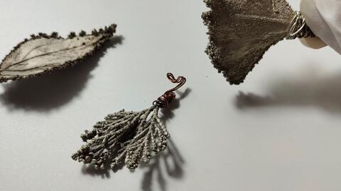 Dried Leaf Jewelry