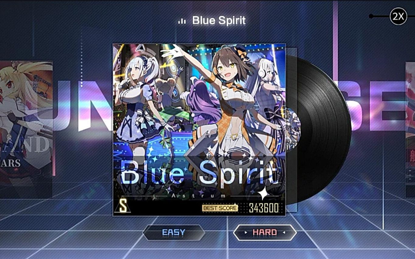 【碧蓝航线】音游二期——blue spirit hard 2倍速 full combo