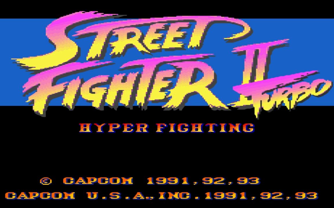 [图]让耳朵怀孕！SFC 街霸2 Turbo MSU-1 BGM替换版通关Street Fighter 2 Turbo