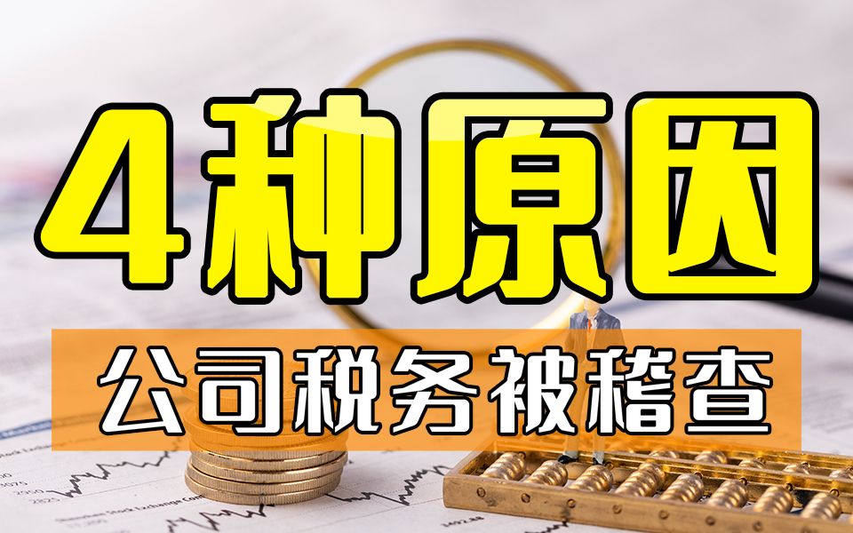 企业税负率低就真的不会被税务机关检查了吗?内行秘密在这里,别说我没告诉你哔哩哔哩bilibili