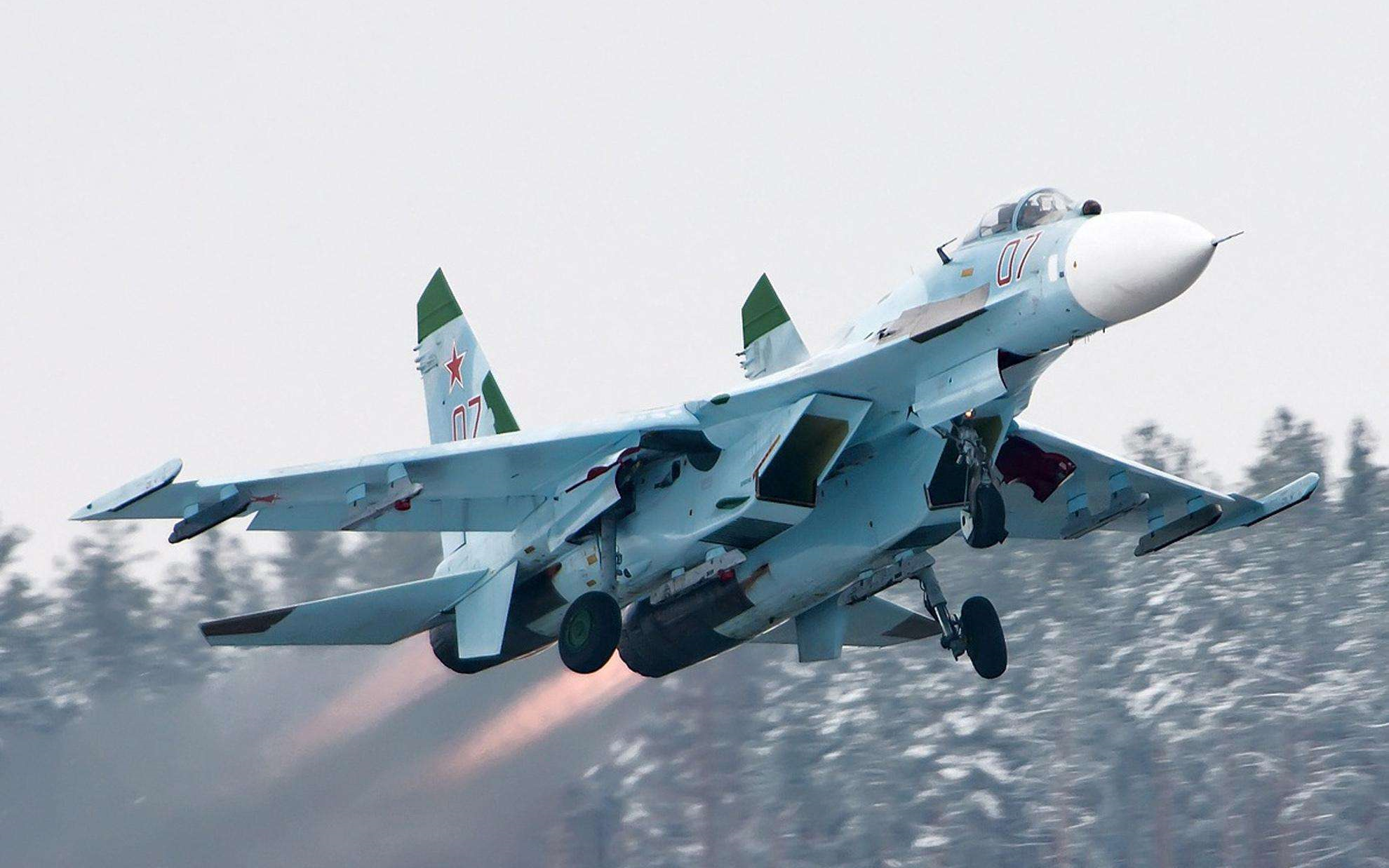 【dcs】su27与f15狗斗相撞