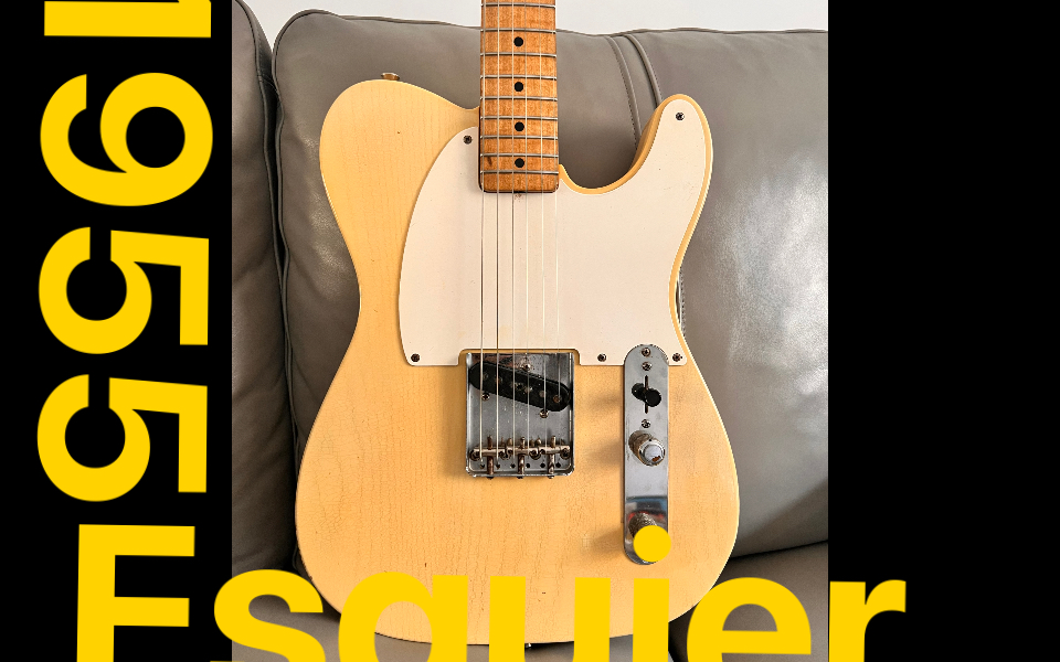【一把元年55esq】1955 fender esquier
