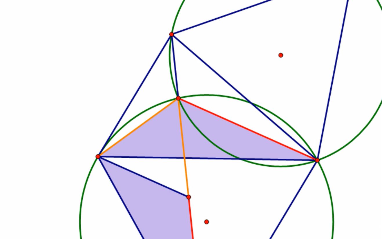 【几何画板】三角形的费马点