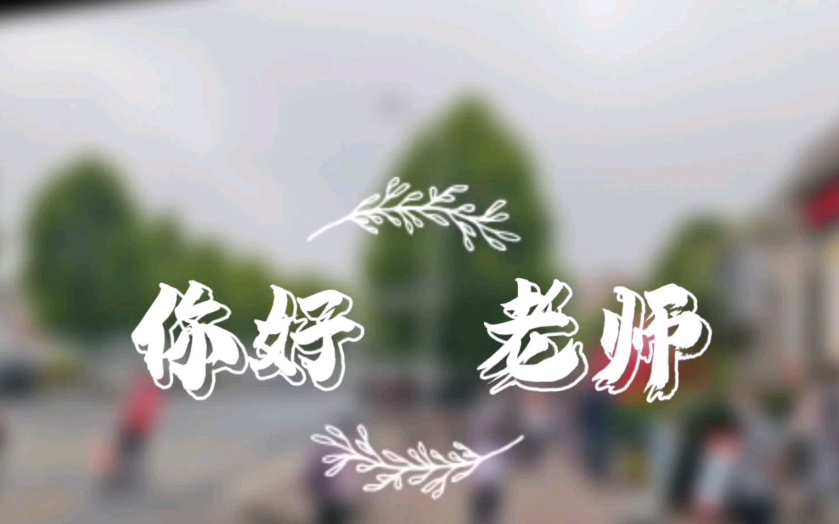 师德故事微视频哔哩哔哩bilibili