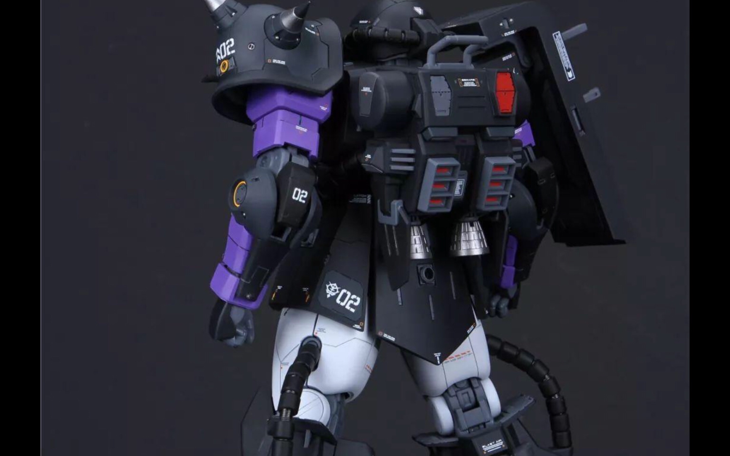 hg 万代 扎古黑色三连星