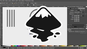 油管搬运】InkScape表格设计_哔哩哔哩(゜-゜)つロ干杯~-bilibili