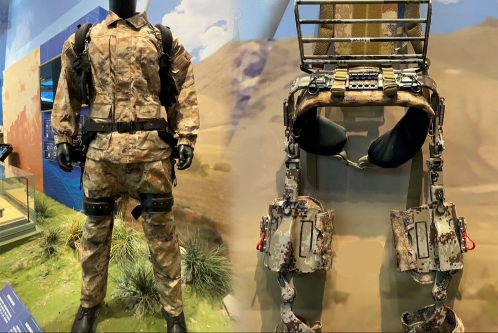 单兵敏捷×(无源 有源)×机动外骨骼