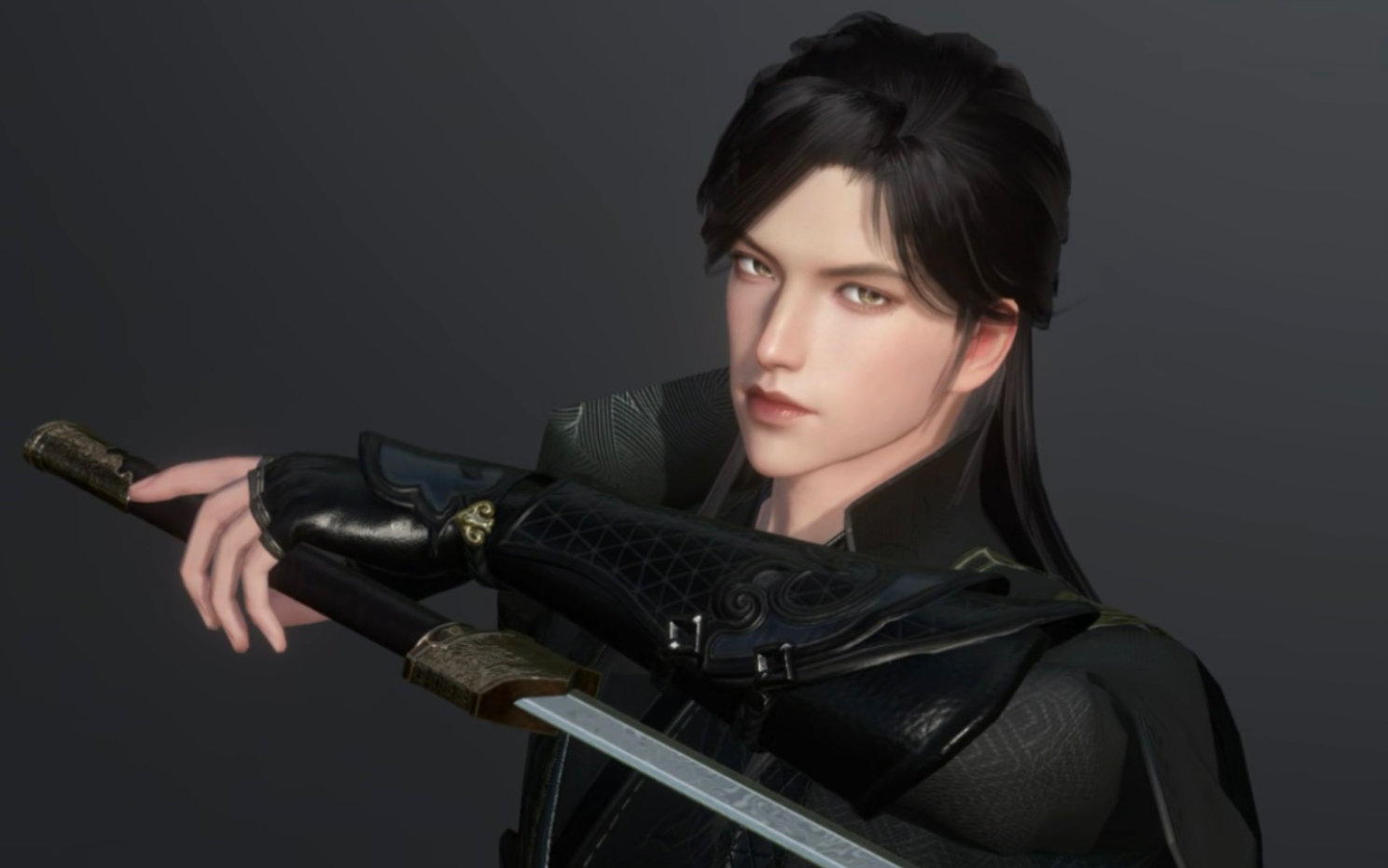 逆水寒云手游成男捏脸.