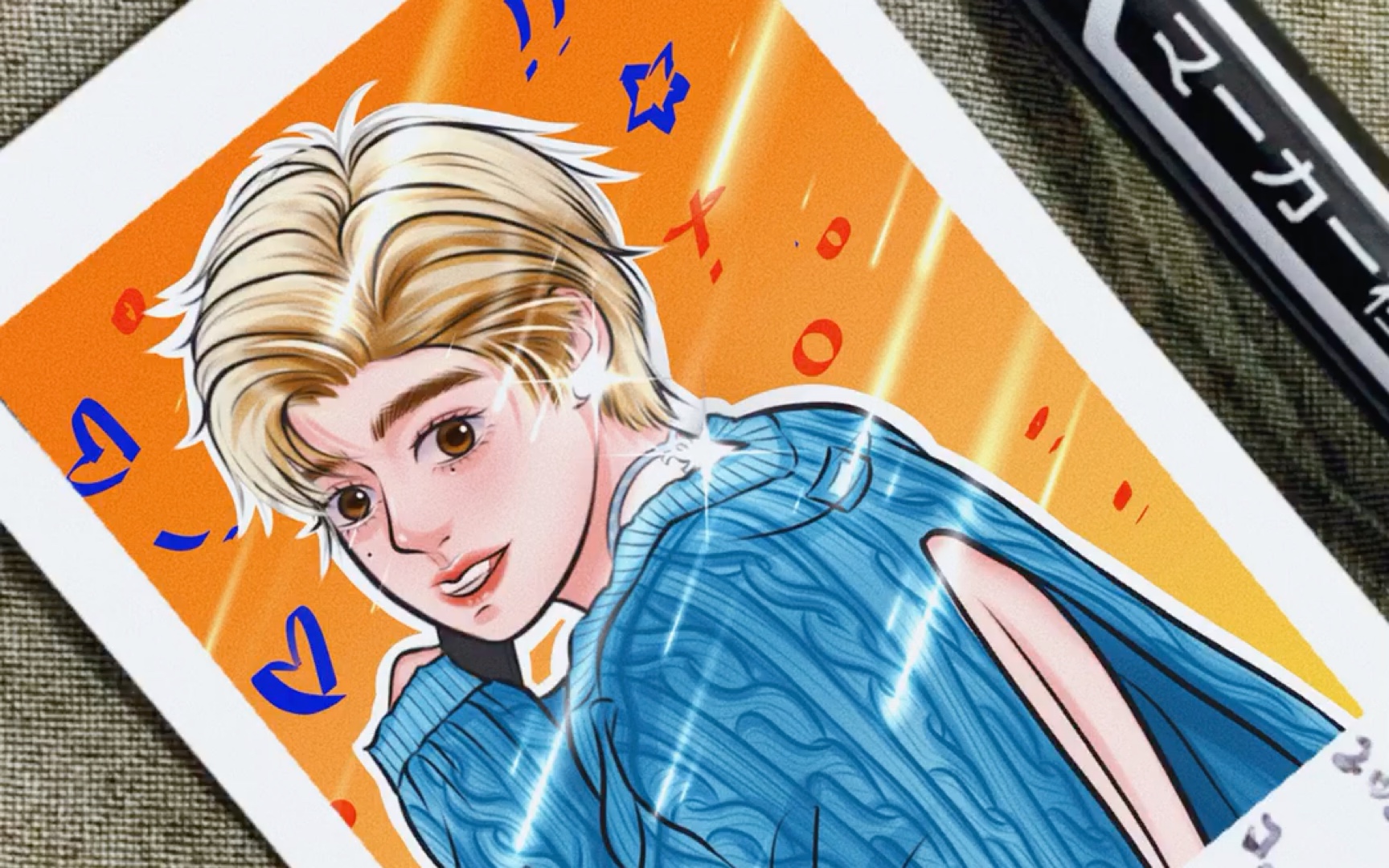 手绘|bkpp超绝造型最美拍立得你见过吗?