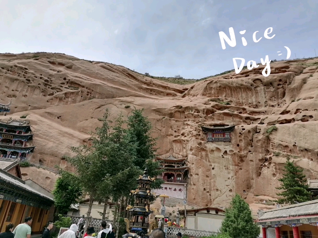 张掖民乐县的童子寺