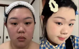 Video herunterladen: 【沉浸式】当我坚持每天化妆上课D5｜普通女大学生换头妆