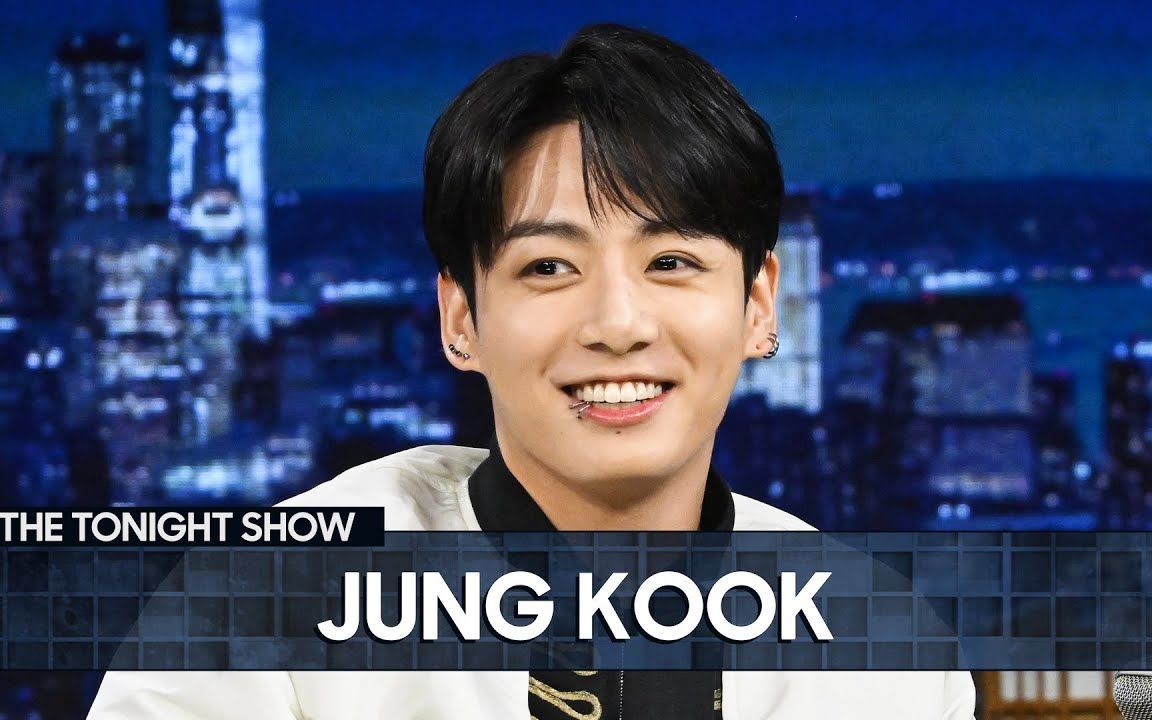 【英文字幕】bts 田柾国jung kook 肥伦秀 the tonight show 访谈