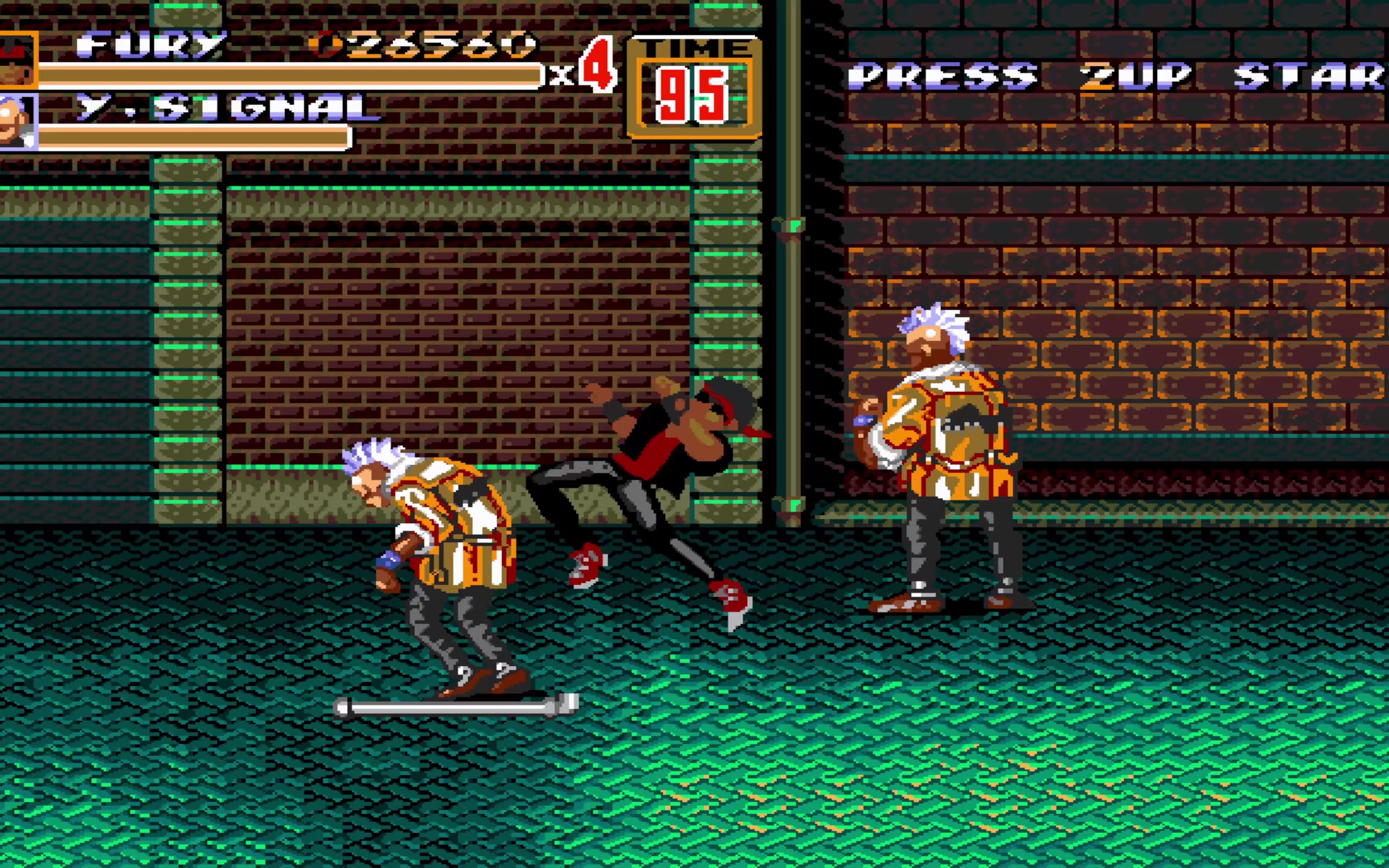 [图]MD 怒之铁拳2 美版 Kung-fu-man Kung-fu-man in Streets of Rage 2