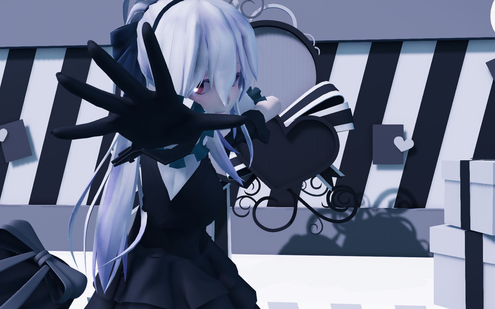 黑白小礼裙haku-[a]ddiction