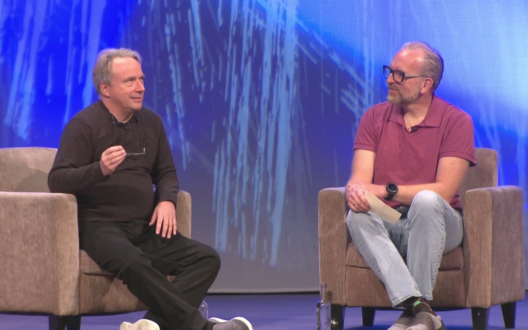 keynote- linus torvalds, creator of linux & git, in conversation