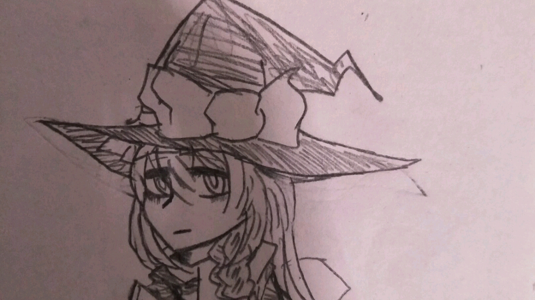 随手画的魔理沙