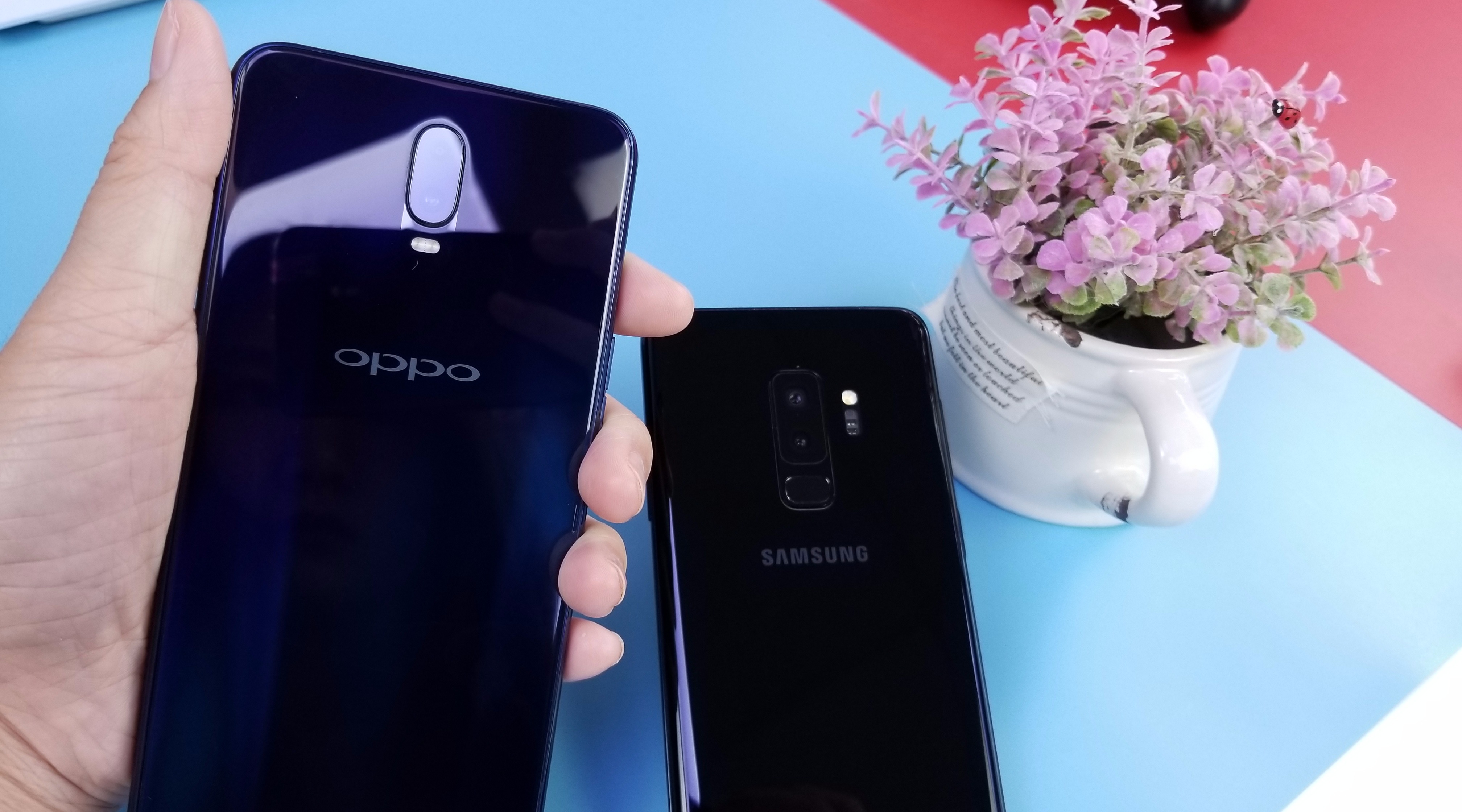 OPPOR17对比三星S9,告诉你OPPO为什么是低配高价!哔哩哔哩bilibili