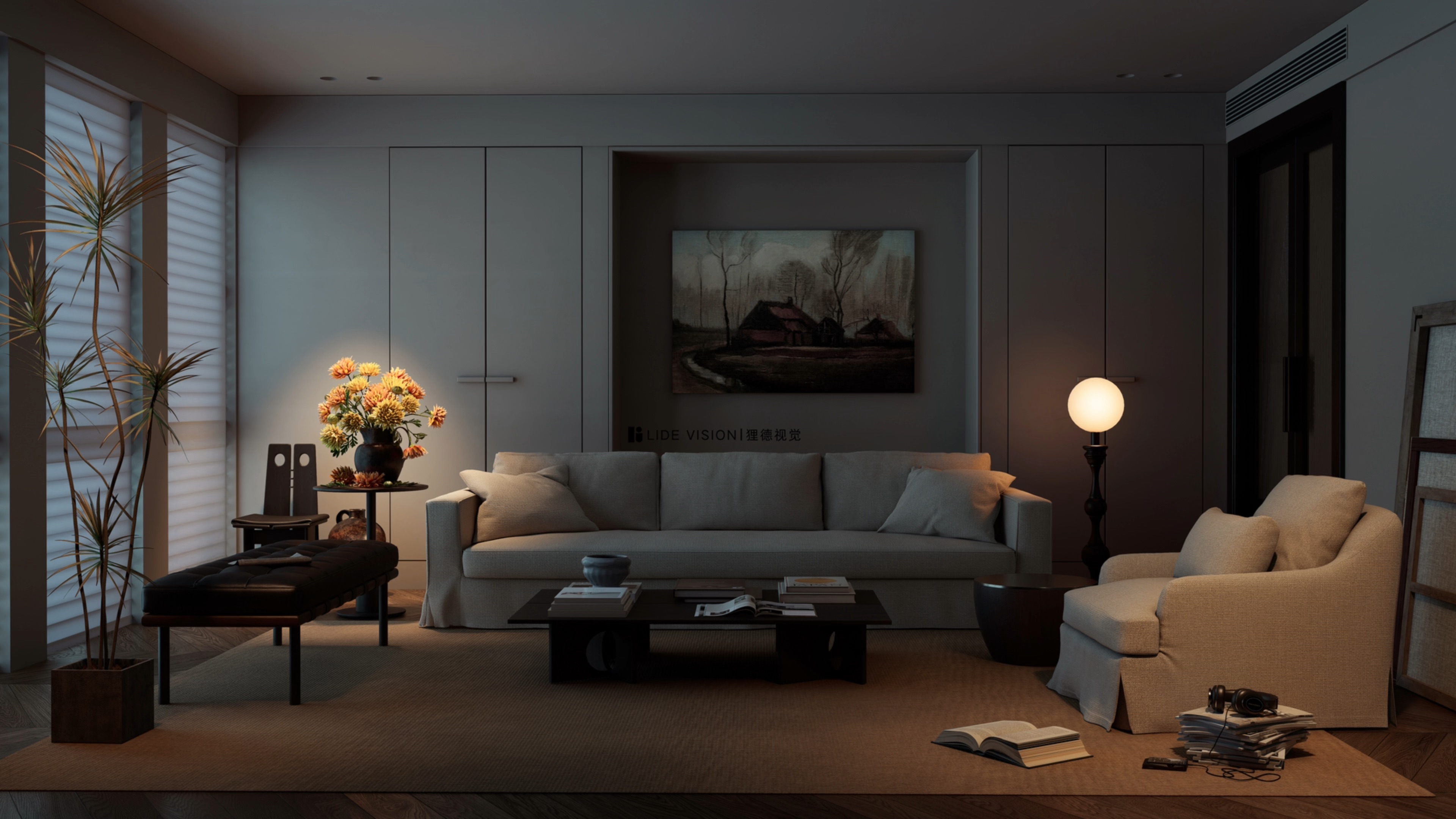 一个场景,三种氛围,你喜欢的d5它都能做(d5模型库更新预告)