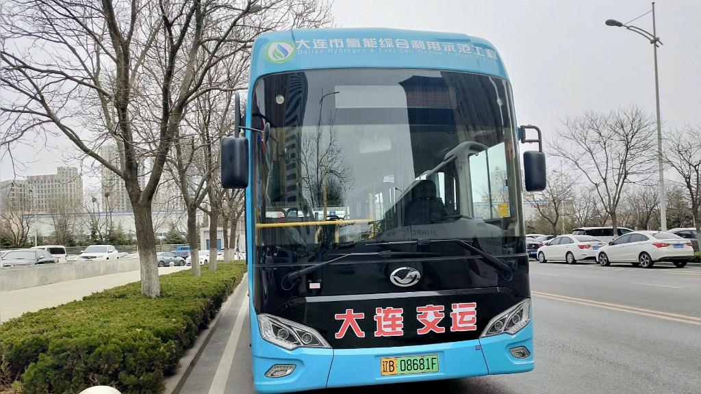 【大连公交] 保税区管委会→东风日产前方展望 延时摄影 全程第一视角