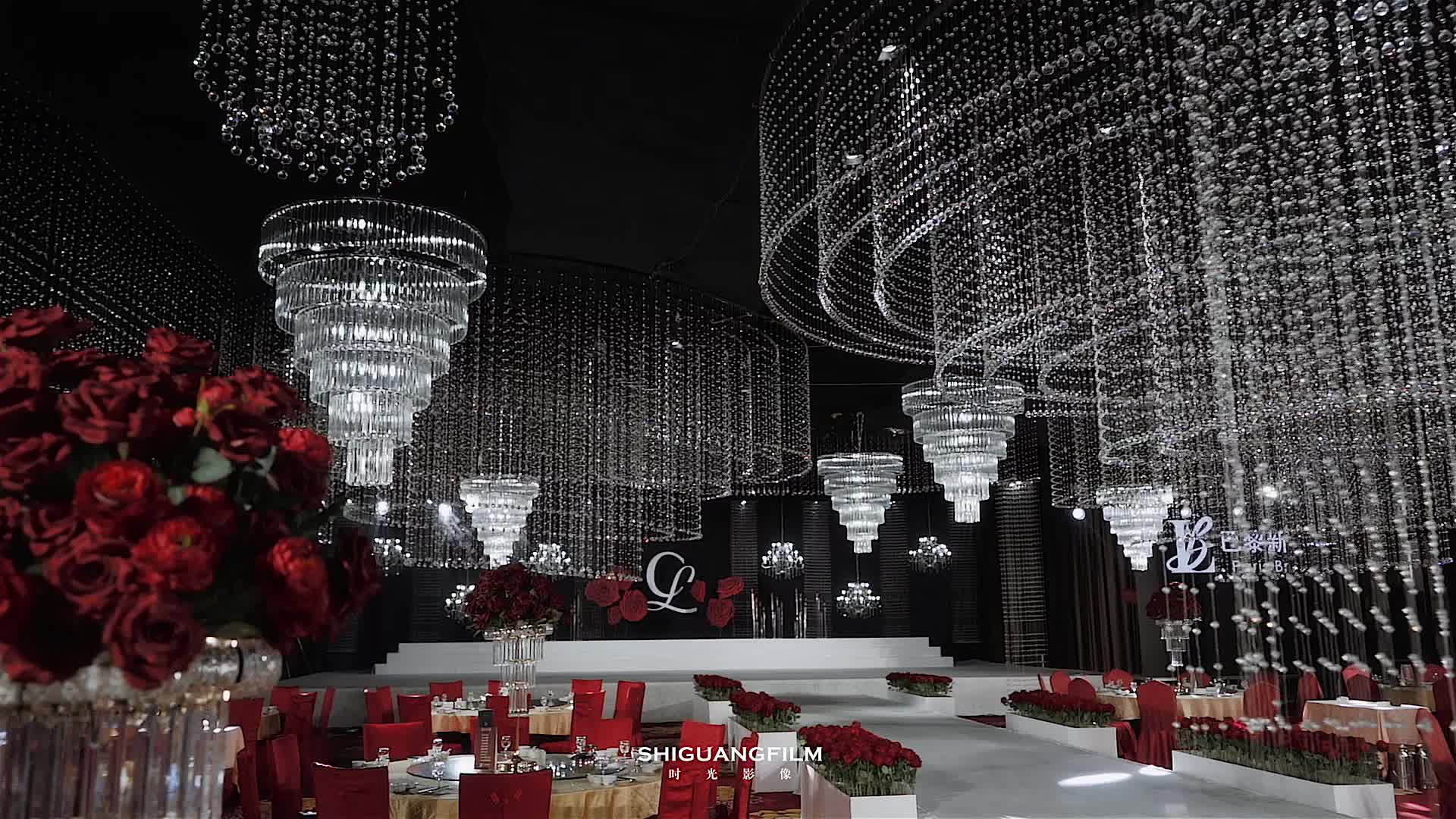 红色水晶宫殿婚礼