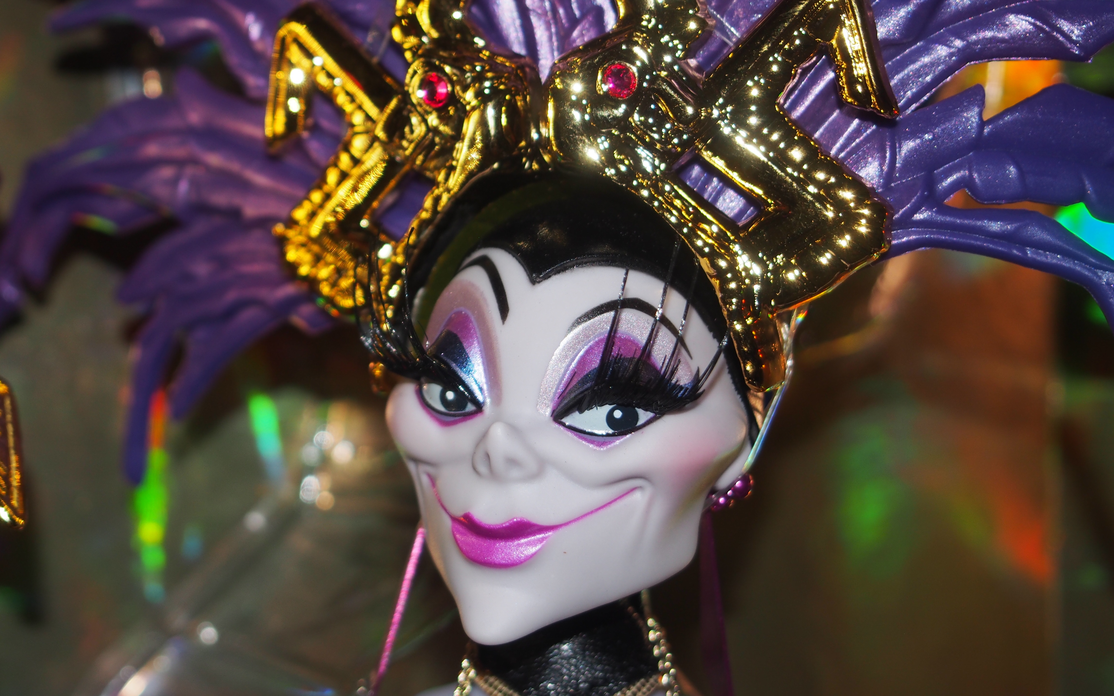 迪士尼午夜假面舞会反派系列-伊丝玛yzma开箱|ankos room_哔哩哔哩