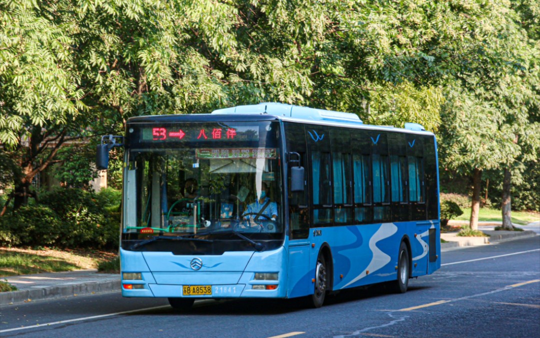 【38C退役纪念】无锡公交*梁溪分公司 53路上行 学前东路（中山路）→梅园公交总站 全程POV