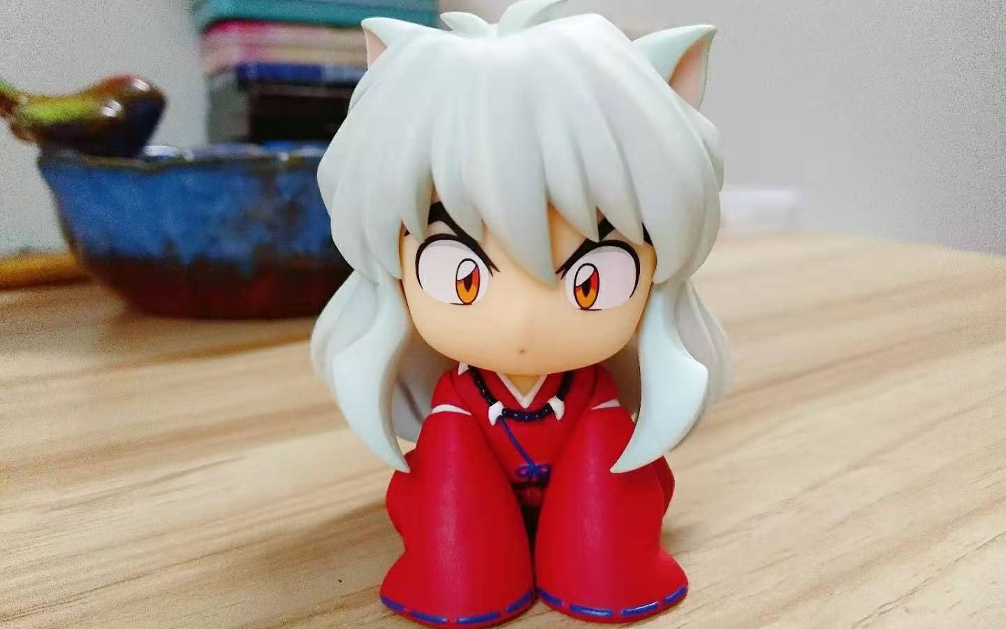 手办开箱gsc犬夜叉粘土人开箱