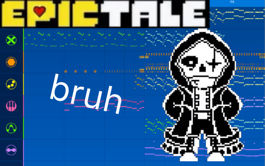 【medly】用免费音色还原史诗sans曲子:casualty_哔哩哔哩_bilibili