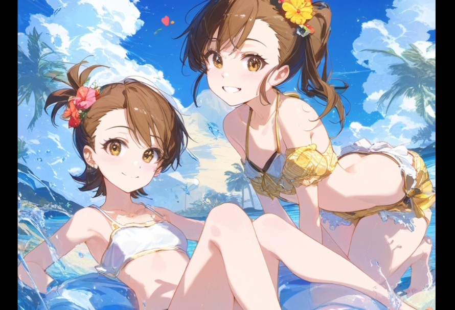 双海亚美,双海真美 生日快乐~!