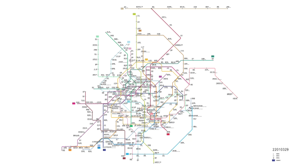 【都市天际线】开阳市轨道交通线路图(无镜头配布)