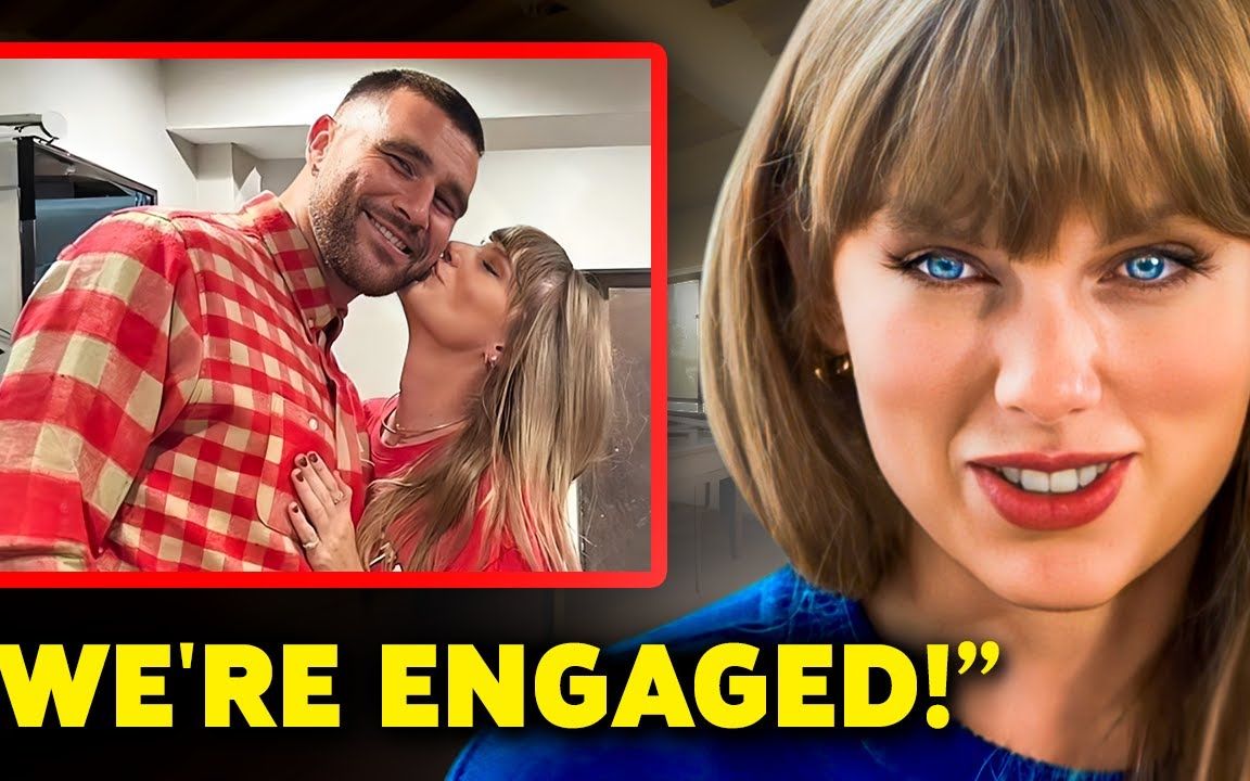 什么?霉霉要订婚了?Taylor Swift近日回应与新男友Travis Kelce订婚传闻!哔哩哔哩bilibili