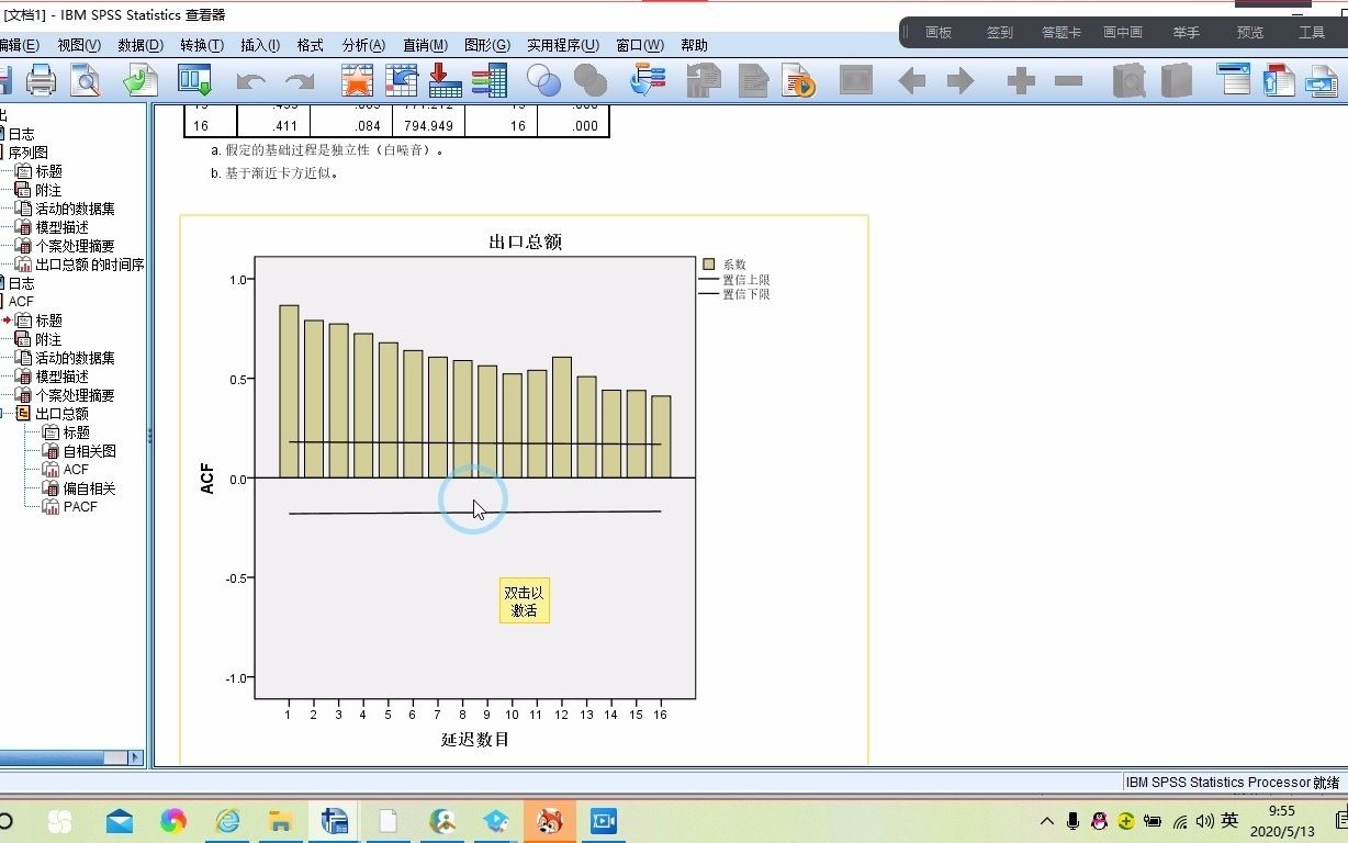 [图]《SPSS统计分析方法及应用》第16章--SPSS时间序列分析(直播版)（16.4上）