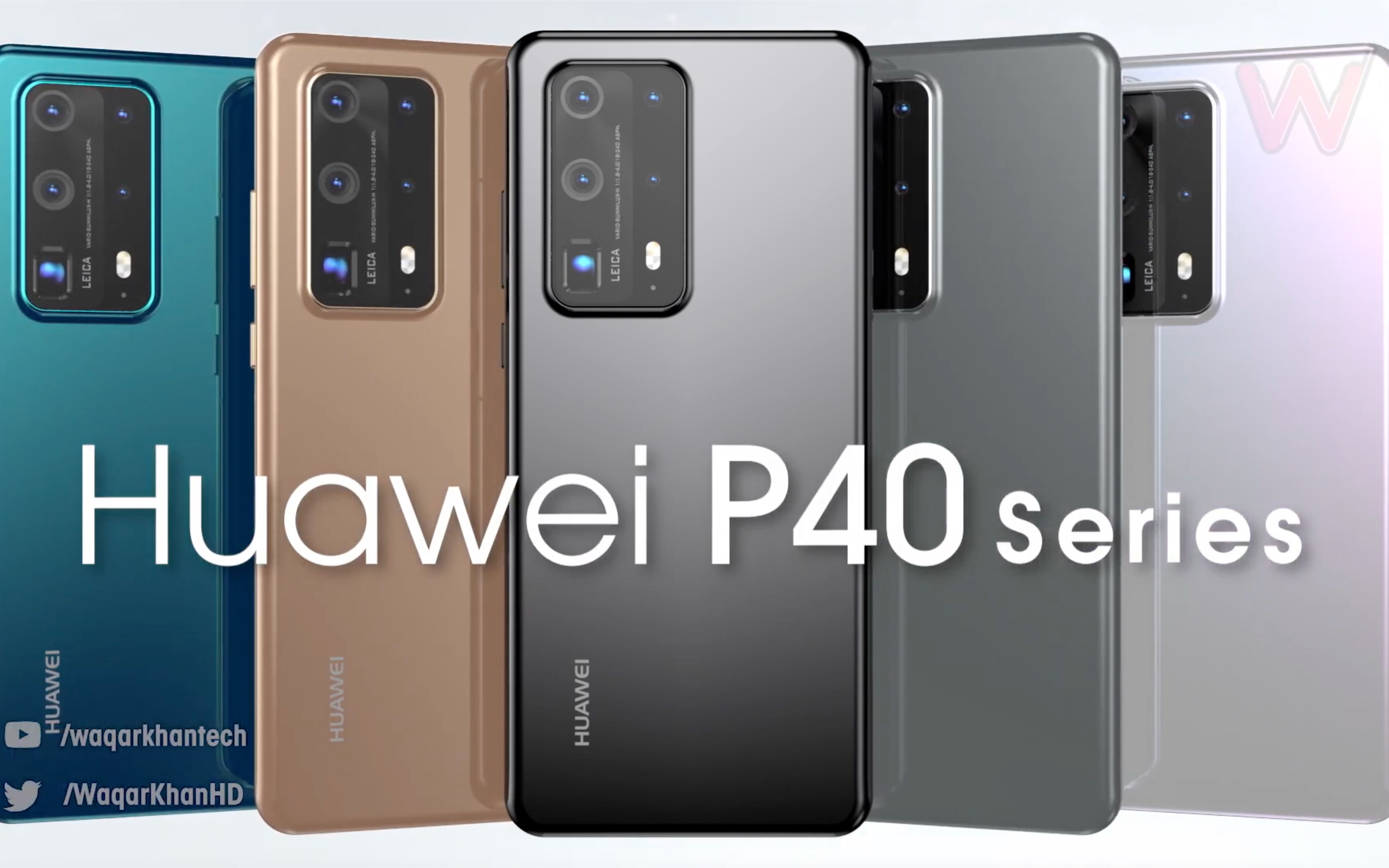 华为p40系列渲染视频