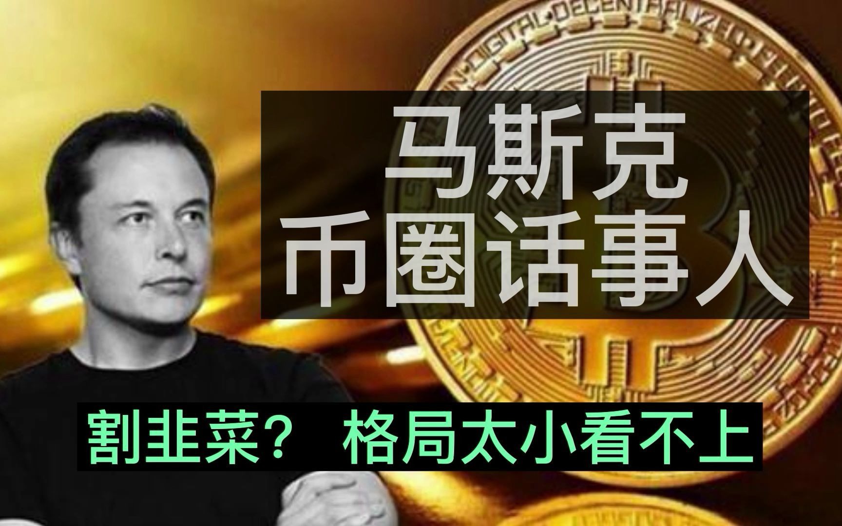 马斯克币圈话事人割韭菜格局太小看不上